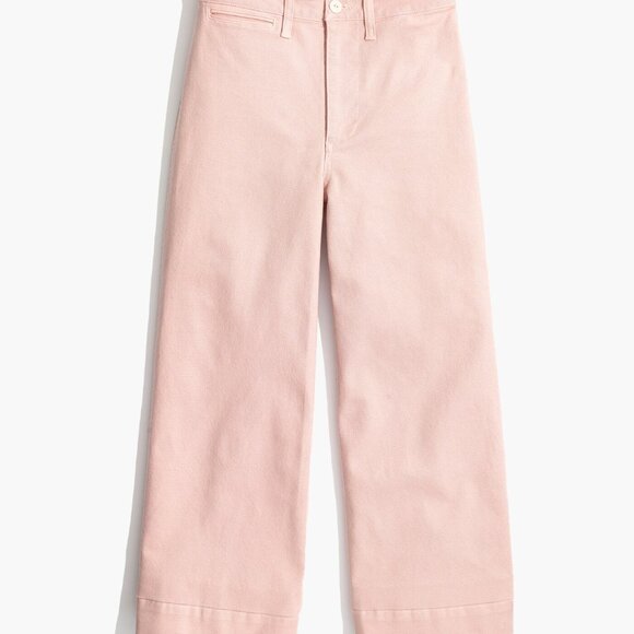 Madewell Emmett Wide-Leg Crop Pants - Picture 2 of 7